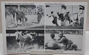 RODEO Clownerie / Stierkampf - Stryker's - POSTKARTE - Angebot #8747 - Bild 1 von 12