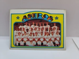 1972 TOPPS HOUSTON ASTROS TEAM CARD #282 VG - Picture 1 of 6