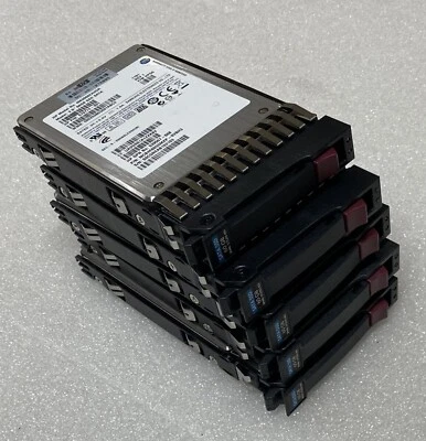 Lot 5x HP 572252-001 60GB 2.5" SATA SSD MK0060EAVDR 570774-001 w/ tray - Image 1 of 3