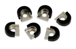 LP Galaxy Integrated Shell Protectors for Congas, Set of 6, Chrome, LP628G-C - Picture 1 of 4