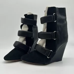 Isabel Marant Luliana Botas de Tacón de Cuña Pelo de Pony - Imagen 1 de 7
