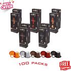 100 Variety pack Coffee Capsule Compatible with the Nespresso Machine
