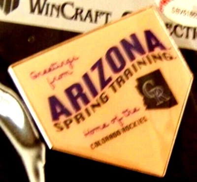 2025 Colorado Rockies pin Greetings from Spring Training FREE SHIPPING c46495 - Image 1 of 4