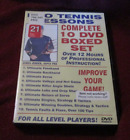 James Jensen Pro Tennis Lessons Complete 10 DVD box set, former library rental