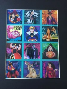 MALEFICENT~CHESHIRE CAT~SI & AM~MOTHER GOTHEL~CAPTAIN HOOK~11x14 Mat Print~NEW - Picture 1 of 1