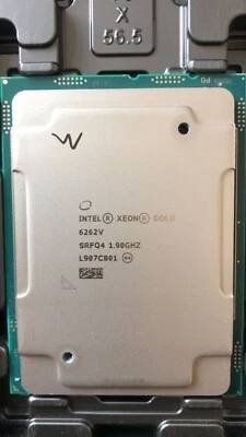 Intel xeon gold 6262V QS qs2b  24 core 1.9g server processor  Turbo 3.6G CPU - Image 1 of 3