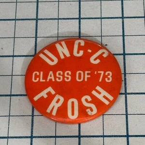 UNCC University Of North Carolina Charlotte 49ers Vintage Pinback Button 1973 - Bild 1 von 2