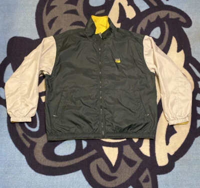 Vtg Nike Reversible Track Water Resistant Athletic Active Wear Jacket Black XL - Image 1 of 4