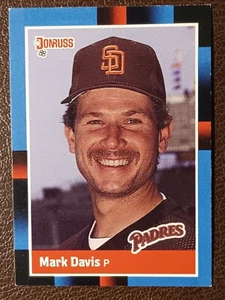 MARK DAVIS PADRES 1988 DONRUSS BASEBALL CARD #64 - Picture 1 of 1