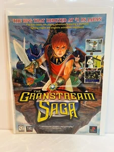 The Granstream Saga - Werbe-Magazin-Anzeige - Sony Playstation - PS1 - THQ - Bild 1 von 1