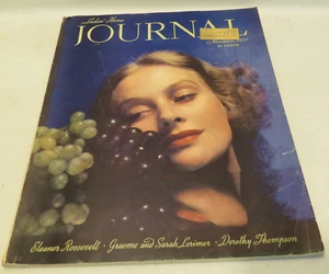 VINTAGE LADIES HOME JOURNAL MAGAZINE November 1937 Great Ads! Nostalgic Artwork - Picture 1 of 4