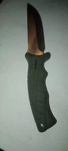 Camillus® Titanium Drop Point Hunter Fixed Blade 5" Knife / Nylon Sheath GM#7 - Picture 1 of 8