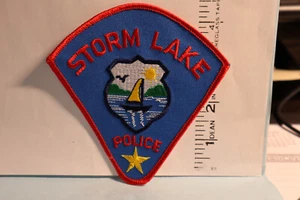 police patch STORM LAKE POLICE IOWA - Picture 1 of 1