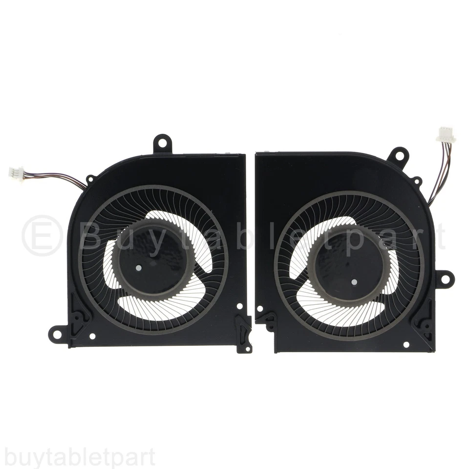 CPU&GPU Cooling Fan For MSI Stealth 15M A11UEKV-009US MS-1563 BS5405HS-U4W