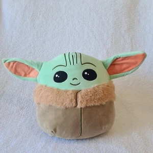 Squishmallows 10" inch Star Wars Baby Yoda Grogu Plush toy - Picture 1 of 4