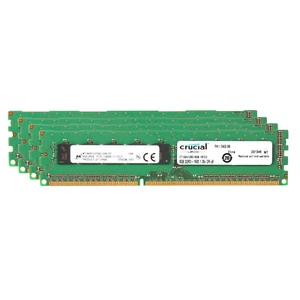 Crucial DDR3L 8GB ECC Unbuffered UDIMM PC3L-12800E 1600MHz 1.35V Memory LOT - Picture 1 of 15