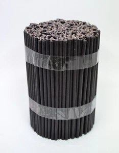 50 St. 15,5 cm Schwarz Bienenwachs Kerzen свечи черные пчелиный воск освящены - Bild 1 von 1