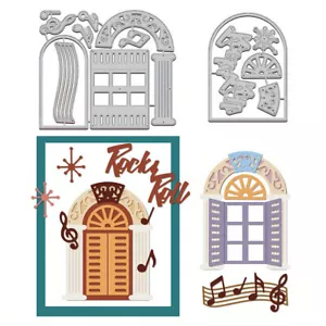 1Set 2Pcs 2 Styles Carbon Steel Cutting Dies Stencils for DIY Scrapbooking Photo - Picture 1 of 6