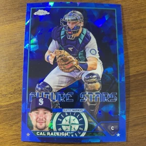 2023 Topps Cromo Zafiro Edición Future Stars Cal Raleigh #160 - Imagen 1 de 2