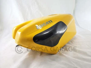 Carbon Fiber Fuel Tank Protector Set for Ducati 748-998 - Picture 1 of 5