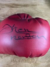 RARE KEN NORTON Signed Everlast Boxing Glove In Holder Boxing Legend Man Cave