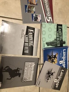 ABeka 5th grade CURRICULUM 5 SET Lot Spelling Reading God's Gift B - Bild 1 von 5