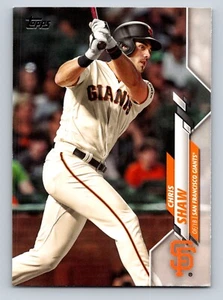 Chris Shaw 2020 Topps #362 San Francisco Giants - Picture 1 of 2