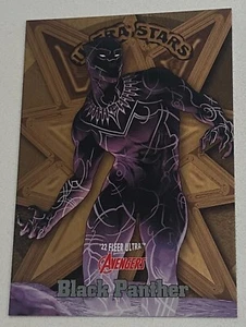 2022 Fleer Ultra Black Panther Stars Gold 1997 Marvel Comics Avengers Movie TV - Picture 1 of 2