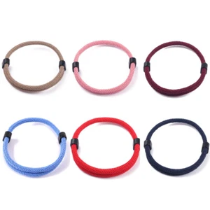 Pulsera ajustable Lucky Rope cadena hilo pareja mujer hombre - Imagen 1 de 33