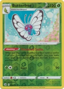 x1 Butterfree - 003/264 - Holo Rare - Reverse Holo Pokemon SS08 Fusion Strike M/ - Picture 1 of 1