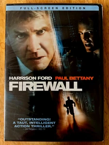 Firewall (DVD 2006 NEW) Harrison Ford, Paul Bettany, Virginia Madsen - Picture 1 of 2