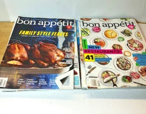 Bon Appetit magazine lot 16 2011-2020, 2011- 1, 2012-5,2013-2,2014-3,2015-4,20-1 - Picture 1 of 9