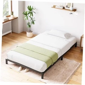 8 Inch Twin Bed Frame No Box Spring Needed, Heavy Duty Metal Platform Bed - Picture 1 of 8