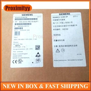 New Siemens 6SL3210-1KE18-8UP1 6SL3 210-1KE18-8UP1 G120C RATED POWER 4,0KW - Picture 1 of 3