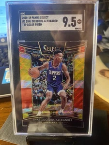 2018-19 Panini Select - Concourse Shai Gilgeous-Alexander #7 Tri-Color Prizm... - Picture 1 of 5