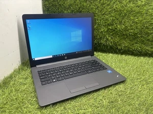 HP 240 G7 Celeron N4020 4GB 14" WINDOWS 10 LAPTOP 120GB SSD FAST COMPACT #L10 - Picture 1 of 13