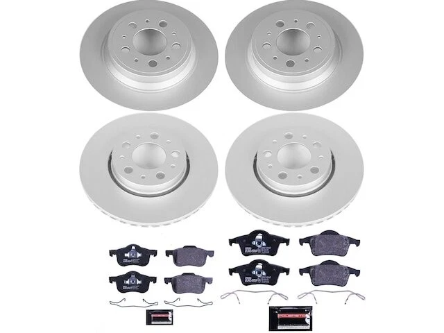 Kit de pastillas de freno y rotor delanteras y traseras para Volvo XC70 2004 GS178XV 2003-2007 Foto 1 de 1