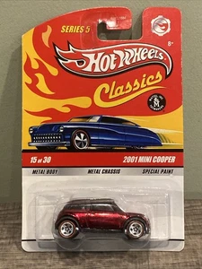 2008 Hot Wheels Classics 2001 MINI COOPER Series 5: 15 of 30 NEW SEALED - Picture 1 of 4