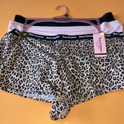 ¡NUEVO! ¡Paquete de 3 Juicy Couture! Pantalones cortos sexy elásticos para mujer/2X/precio de venta sugerido por el fabricante 28 USD Foto 1 de 4