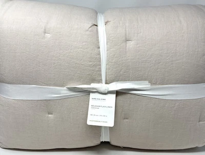 New~Pottery Barn~ Belgian Flax Linen Comforter~King~Rosewater - Image 1 of 2