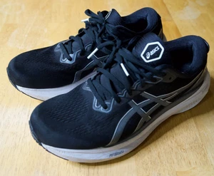 Asics Gel-Kayano 30 Mens Size 10.5 Black White Athletic Running Shoes Sneakers - Picture 1 of 11