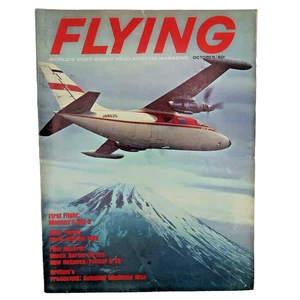 Flying Magazine October 1964 Airplanes Vintage - Picture 1 of 6