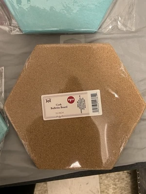 Hexagon Felt Bulletin Board - Image 1 of 4