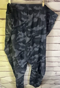 Stretchtech Women's Size 4X Gray/Black  Camo Leggings W/Pockets - Picture 1 of 4