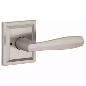 BALDWIN Prestige Torrey Sichtschutzhebel Satin Nickel Bett/Bad Türgriff - Bild 1 von 3