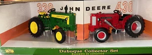 JOHN DEERE Dubuque Collectors Set 330 and 430 Tractors 1/16 ERTL 2005 #15122A - Picture 1 of 1