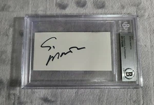 Steve Martin Signed Cut Beckett Rare 3 Amigos - Picture 1 of 5