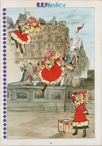Póster vintage japonés Candy Candy 1977 11,7" x 8,25" (29,5 x 21 cm) #1 LEER - Imagen 1 de 2