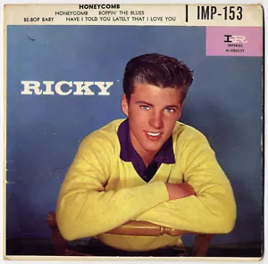 RICKY NELSON Boppin' the Blues HONEYCOMB Be-Bop Baby 45 EP #IMP-15 (1957) SCHÖN!! - Bild 1 von 4