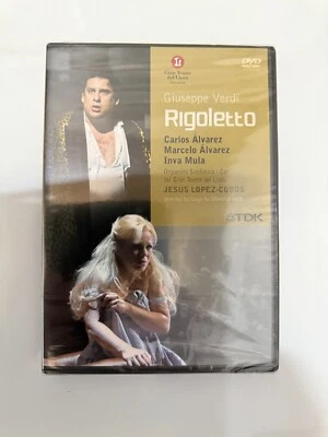 GIUSEPPE VERDI - RIGOLETTO ( Carlos Alvarez, Marcelo Alvarez )  DVD NEU und OVP - Bild 1 von 2